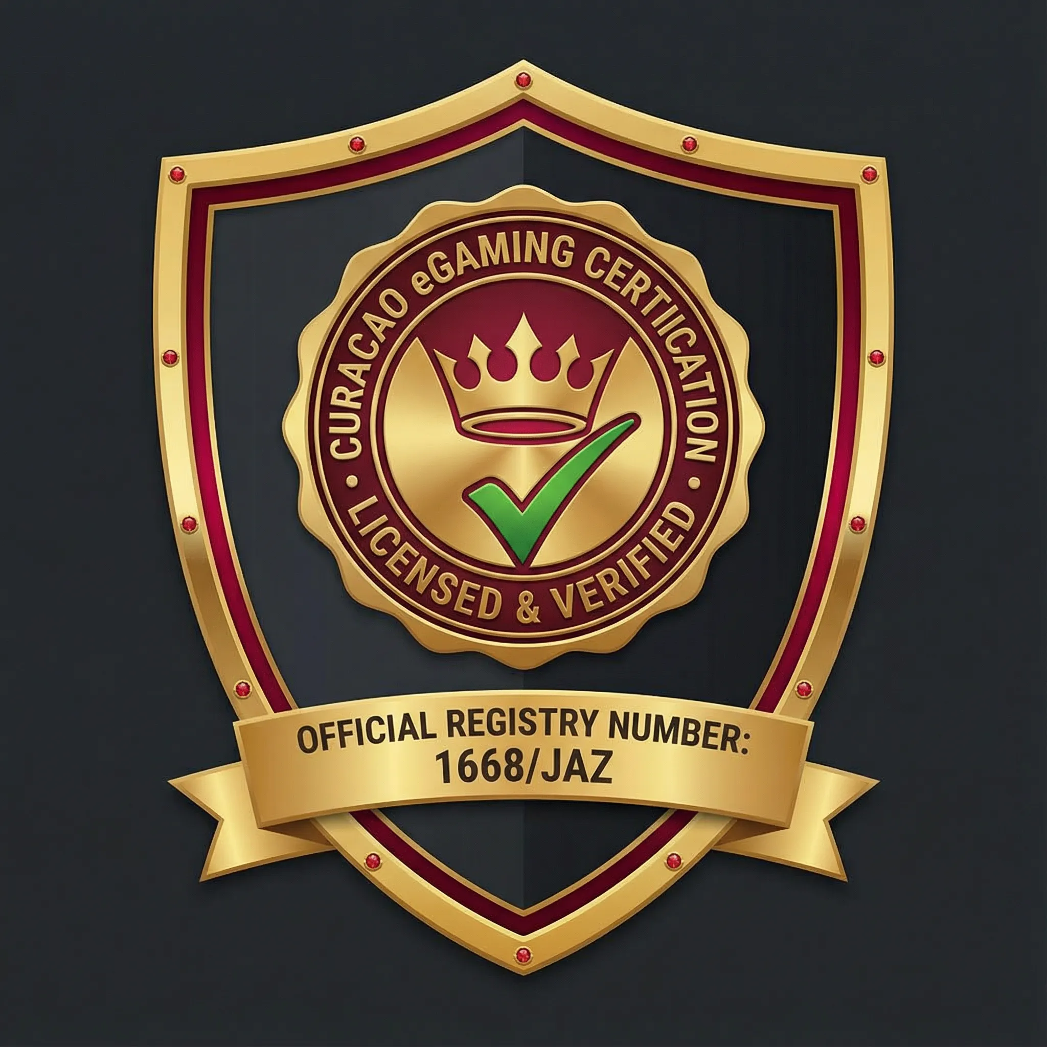 Licença Curaçao eGaming - galerabet Certificado