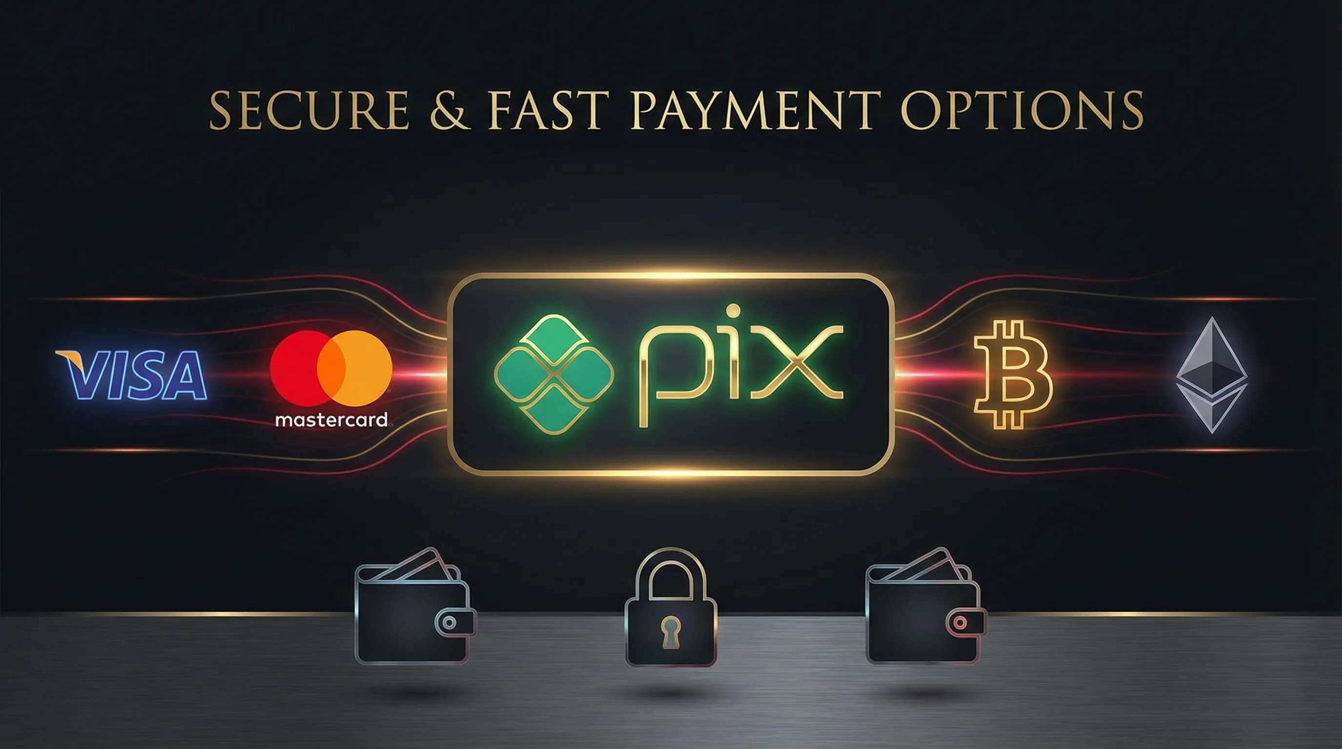 Métodos de Pagamento galerabet - PIX, Cartões, Cripto